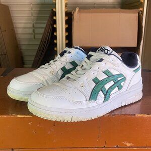 ASICS EX89 Men's Size 10 White Green Shamrock Athletic Shoes 1201A476